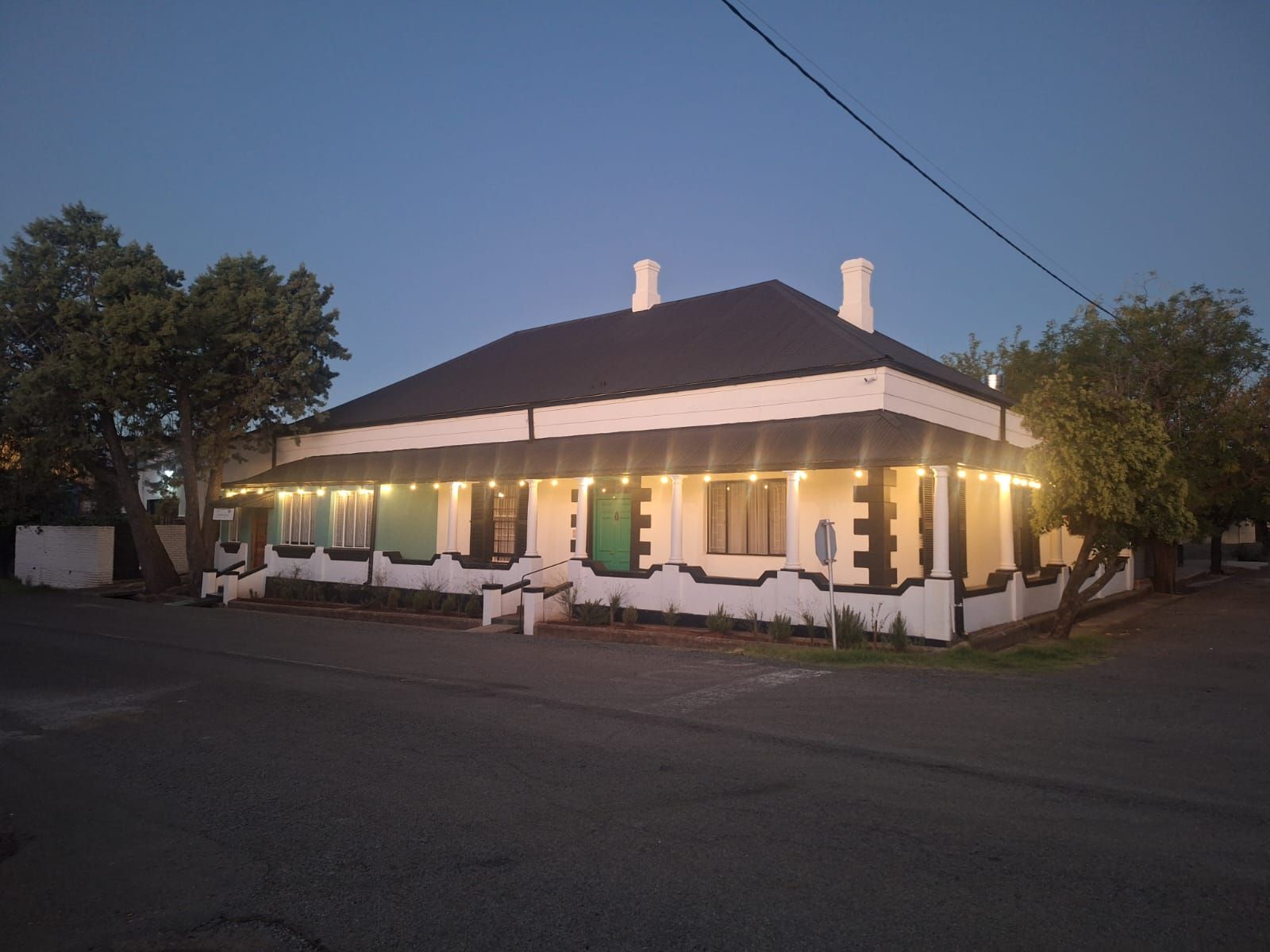 Die huis in die aand
